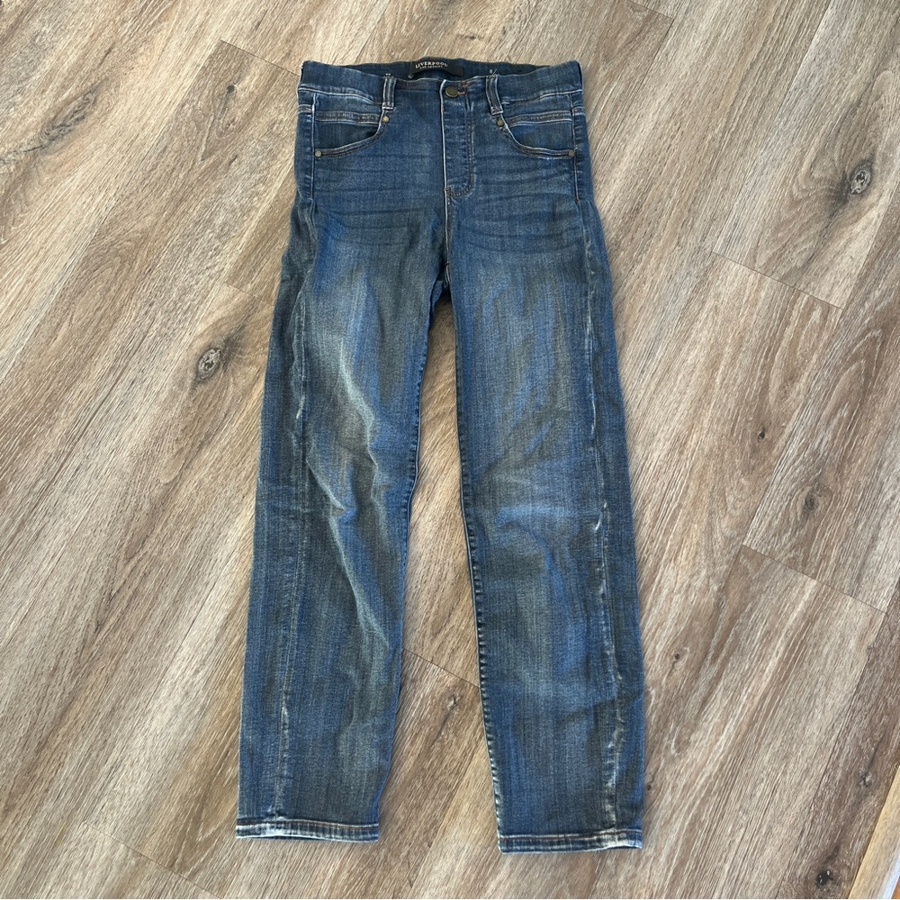 Liverpool slim straight jeggings
